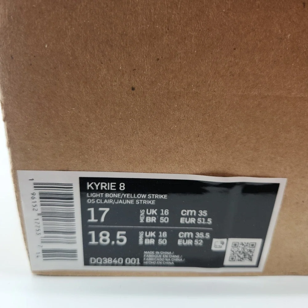 Nike Kyrie 8 Mens Size 17 Circle of Life DQ3840-001 Basketball Shoes